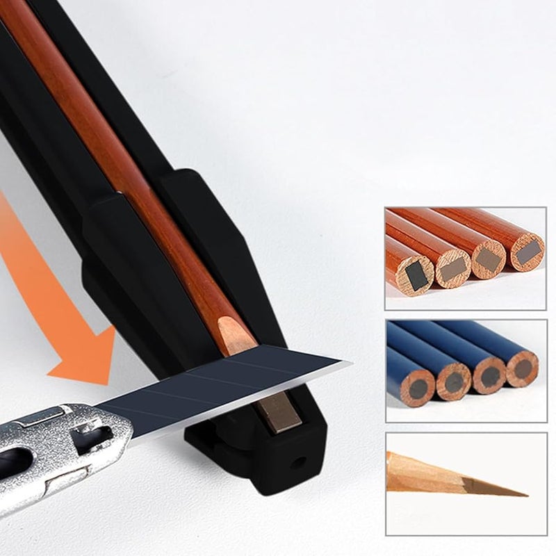 Professional Cosmetic Pencil Sharpener Manual Portable Makeup Tool For Lip Liner Eyebrow Pen - Image 5